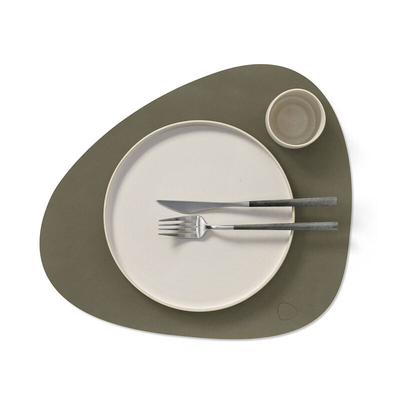 LIND DNA Tablemat Curve Nupo - Army Green image number 1